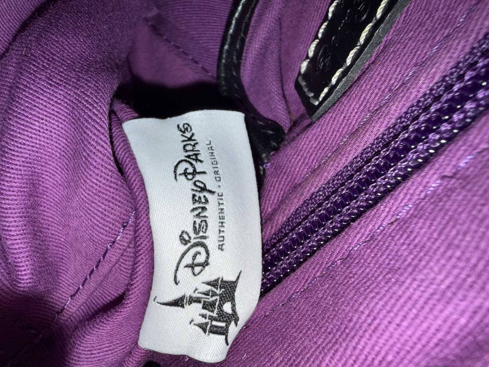 Dooney & Bourke Disney Haunted Mansion Wallpaper Crossbody Pouchette Purse Rare