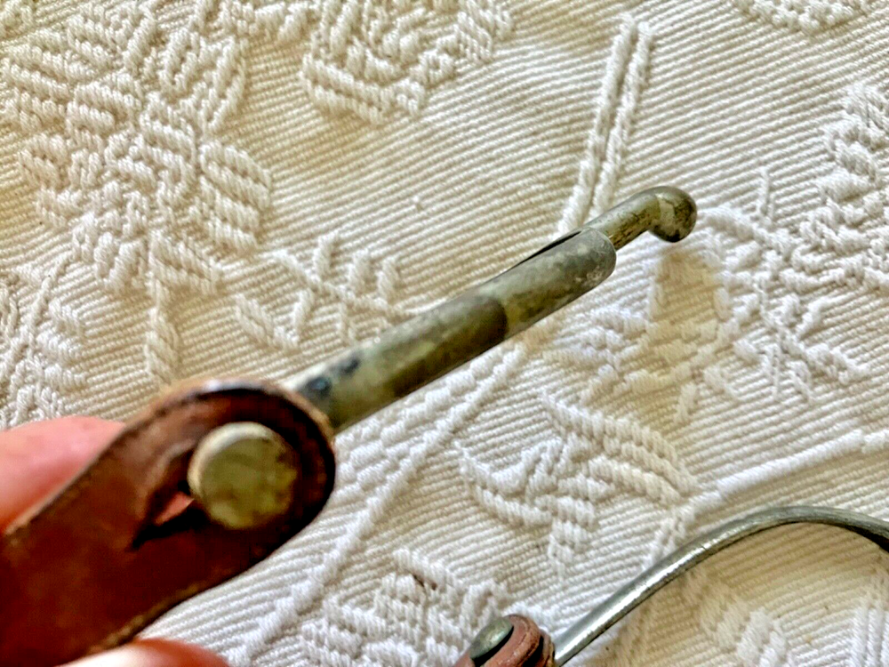 Antique Humane Spurs, Metal, Nub Type