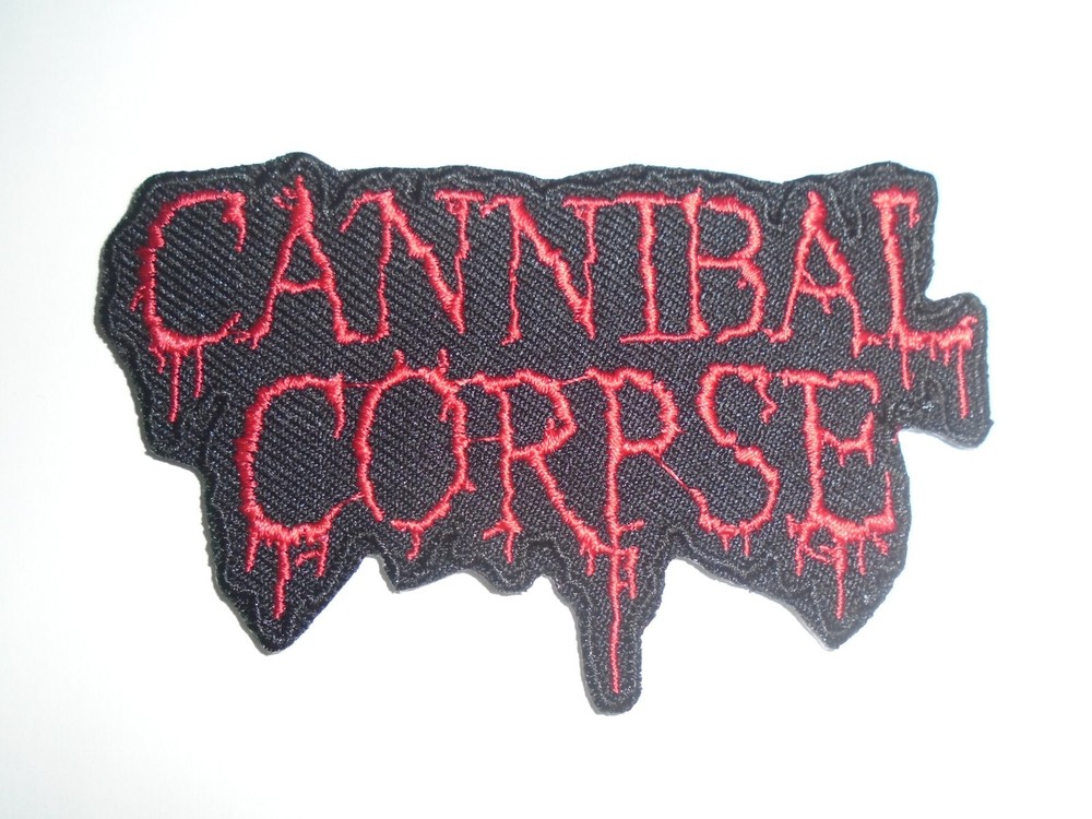 CANNIBAL CORPSE DEATH METAL IRON ON EMBROIDERED PATCH