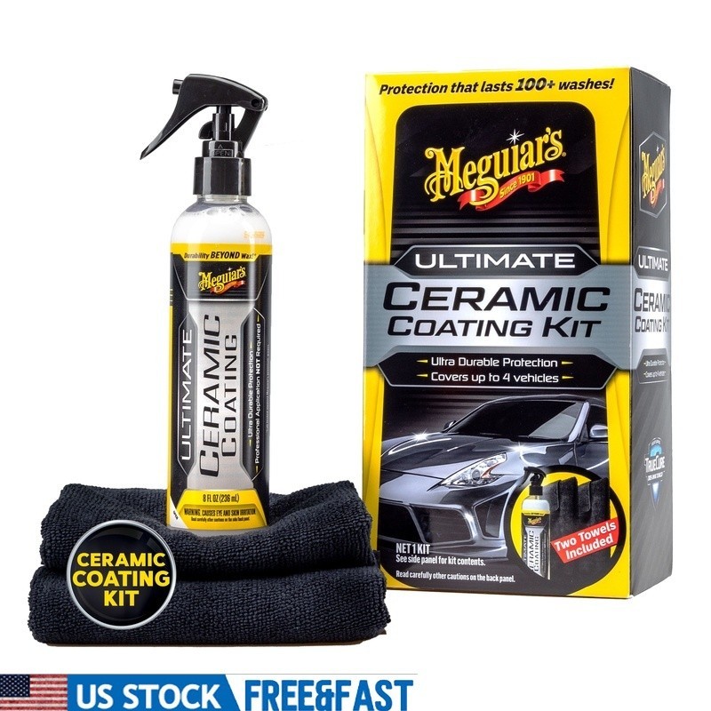 Ultimate Ceramic Coating Spray Durable Protection Easy Application Water Beading
