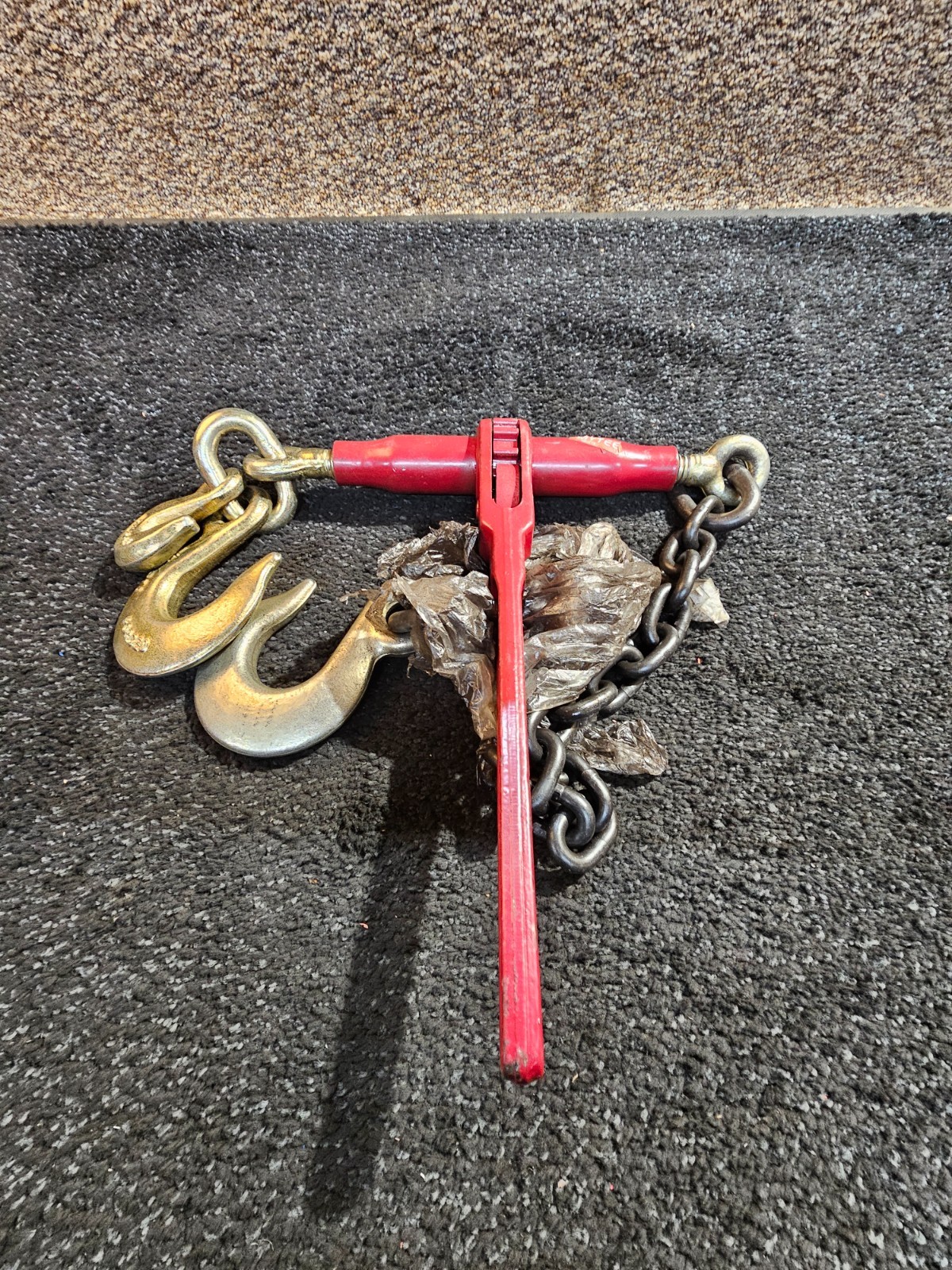 (QTY 2)Mytee Products Ratchet Pro Binder w/ 3/8" Grab & 1/2" Sling Hook 7100 WLL