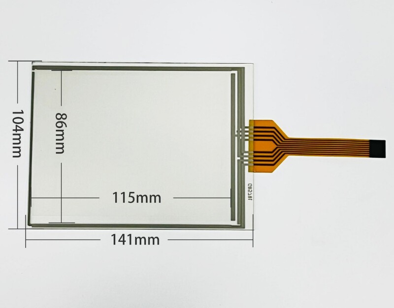 Touch Screen for Beijer MAC/MTA E615 Type:04410 04410B 04410C 03620A +Overlay