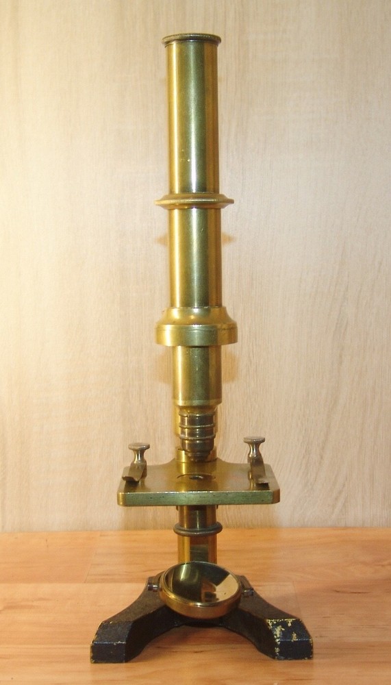 rare antique brass Microscope