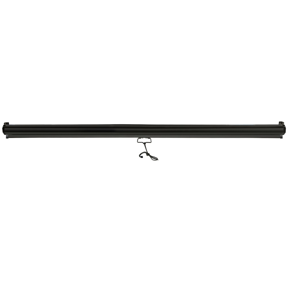 72 Inch Manual Projection Screen Pull Down 4:3 HD Projector 4K Widescreen Black