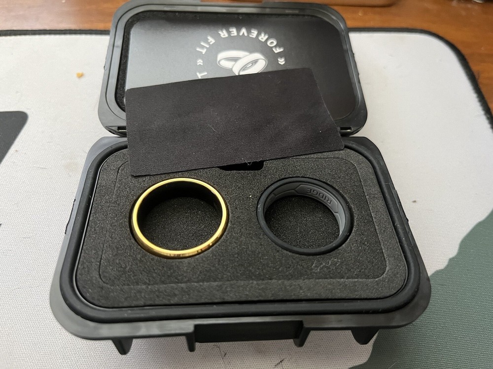 Ridge Men’s Ring Set Gold Size 13