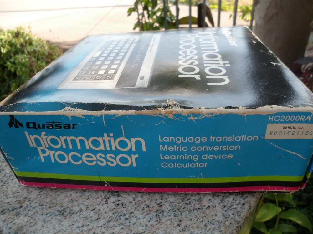 Quasar Information Processor Language Translator Metric HC2000RA Vtg Computer