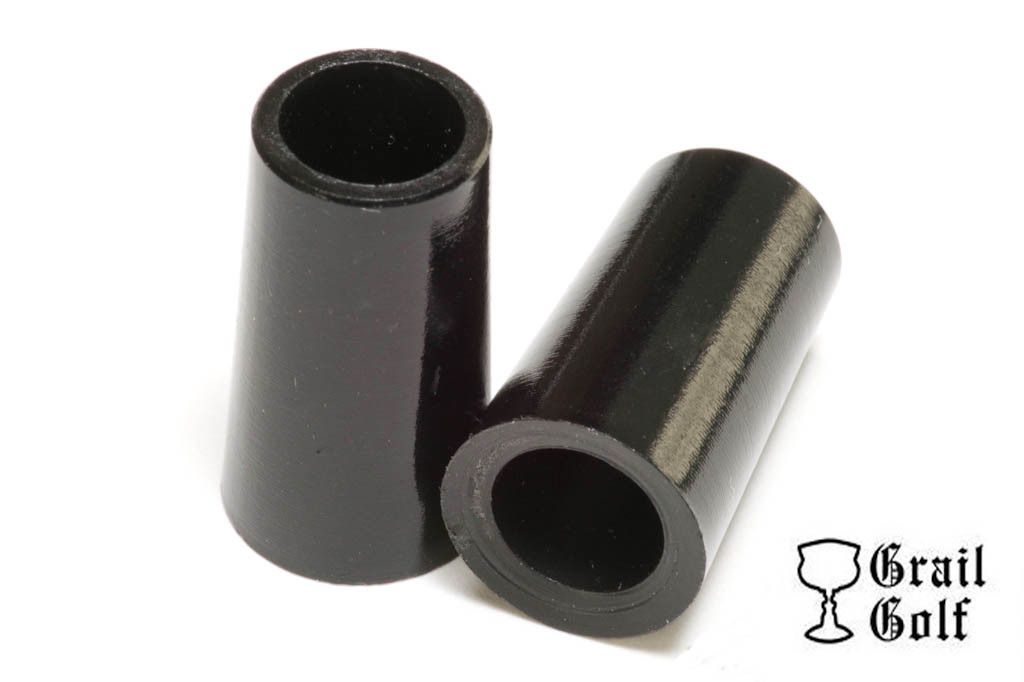 GRAIL GOLF NEW PREMIUM BLACK TAPER TIP IRON FERRULES .355 1" .540OD QUALITY LOT