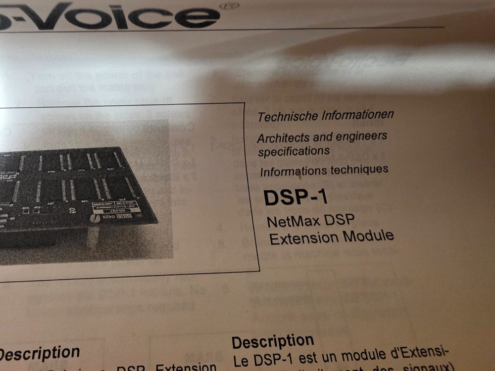 electro voice DSP-1 N8000