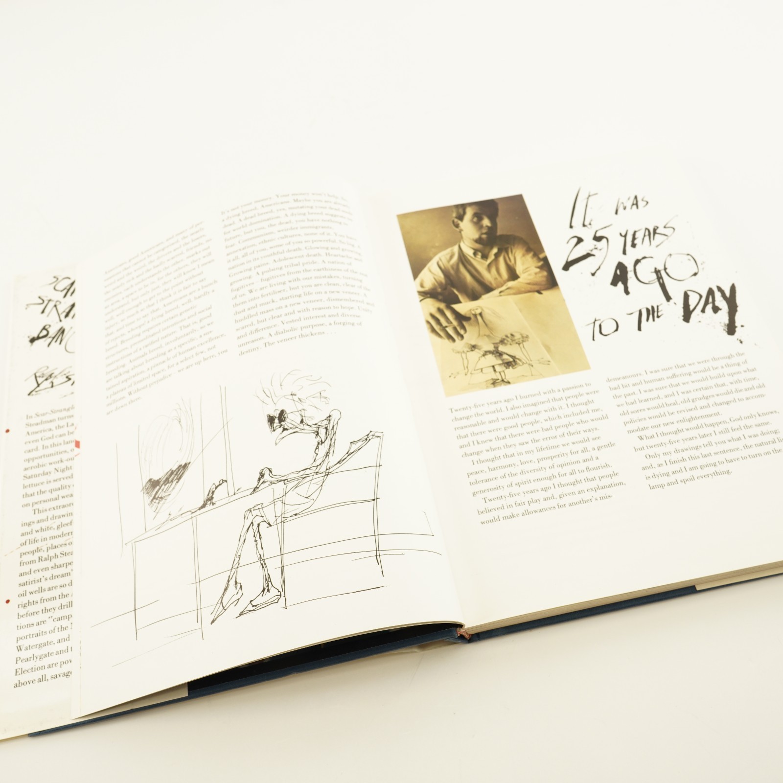 Ralph Steadman Signed Scar Strangled Banger First Edition 1987 Harrap Illustrate