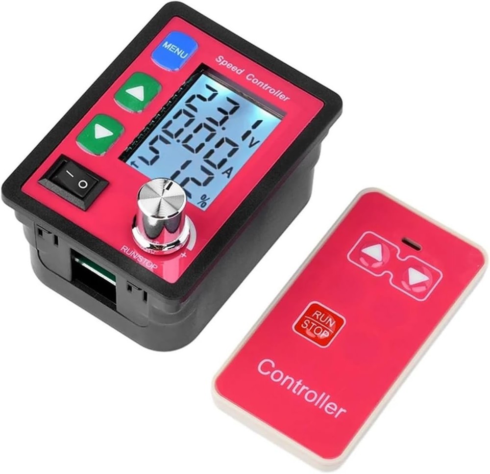 DC6-55V 15A PWM Wireless Remote Intelligent DC Brush Motor Speed Controller NEW
