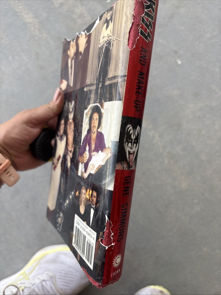 Kiss and Make-Up Gene Simmons Hardcover