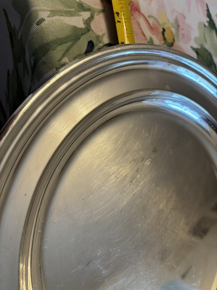 A 12” Silver Plated Tray, Beautiful