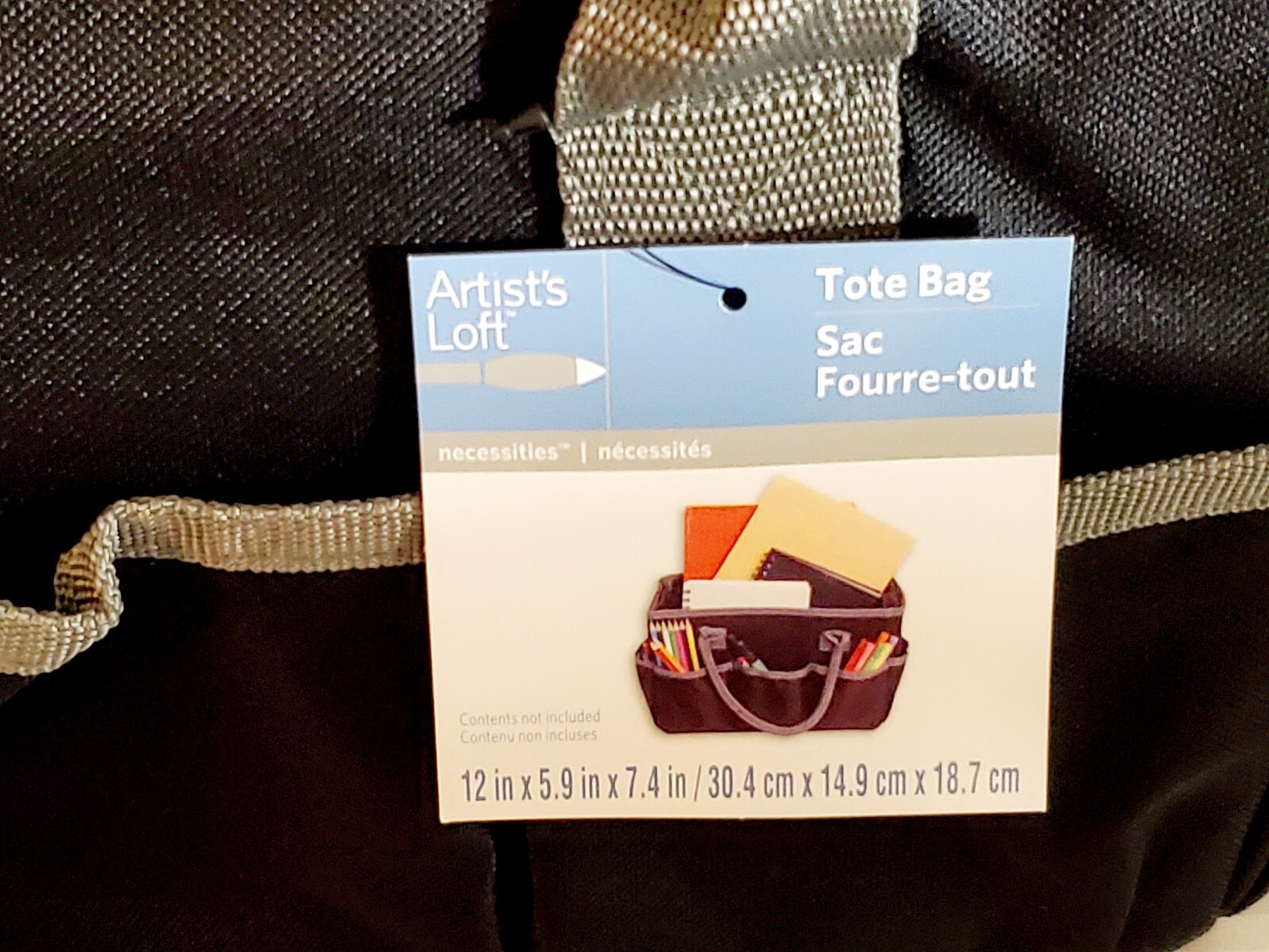 NWT Caddy Tote Arts Crafts Knit Crochet Organizer Homeschooling Games Travel