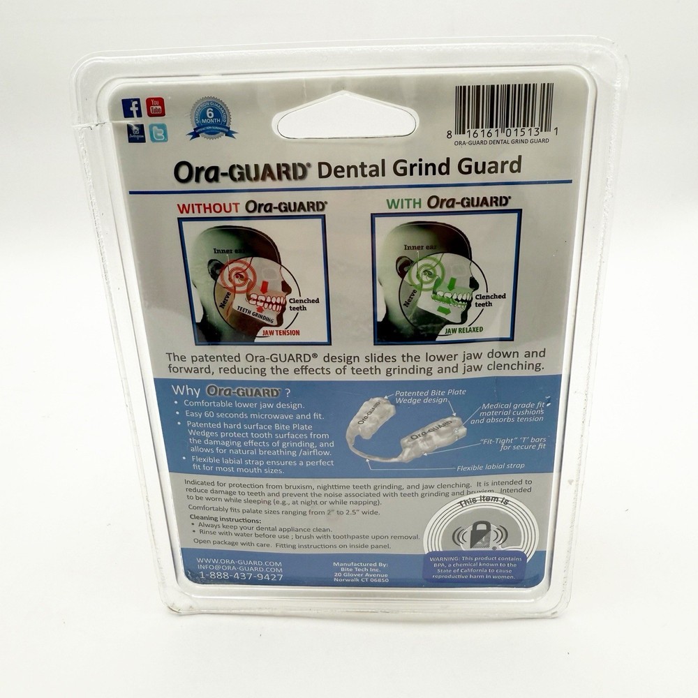 Ora-Guard Maximum Protection Dental Grind One Size