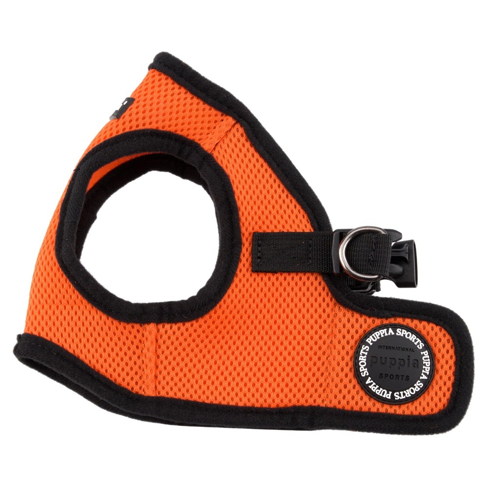 X Large Orange Dog Harness Vest Adjustable Soft Mesh Polyester Comfort Fit