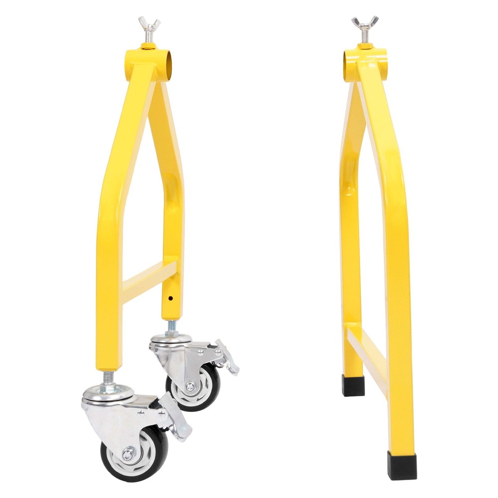 32" Portable Wire Spool Rack Cable Caddy 300LBS Load Capacity Moveable Wire Rack