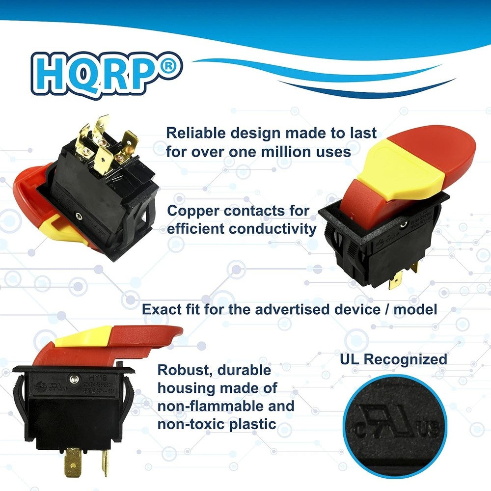 On-Off Paddle Switch for Sears Craftsman Table Saw & Drill Press