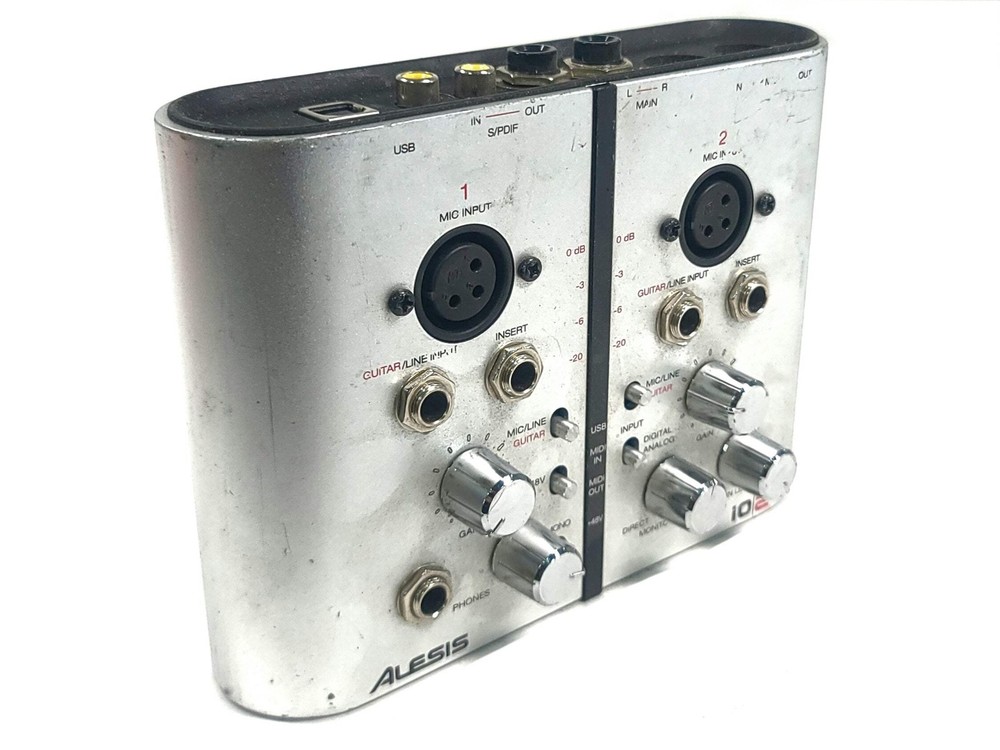 Alesis iO2 USB Audio Interface (C2018-468)