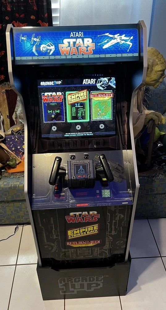 Arcade 1up Star Wars Arcade Cabinet Nice Working 100% Tested Atari Game