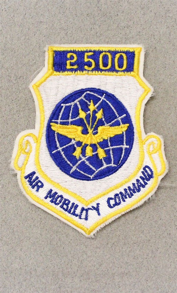 Air Mobility Command, 2500 Hours - Air Force Patch 2730