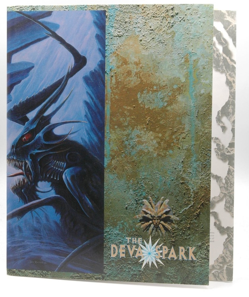 AD&D Planescape The Deva Spark G+ Staff ORIGINAL