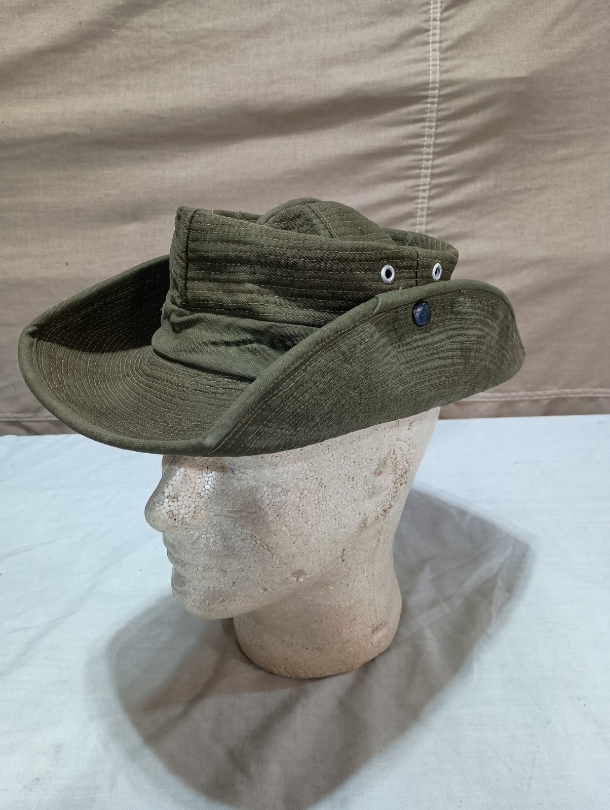 Vietnam War Era Saigon Slouch Cowboy Hat Original Theatre Made