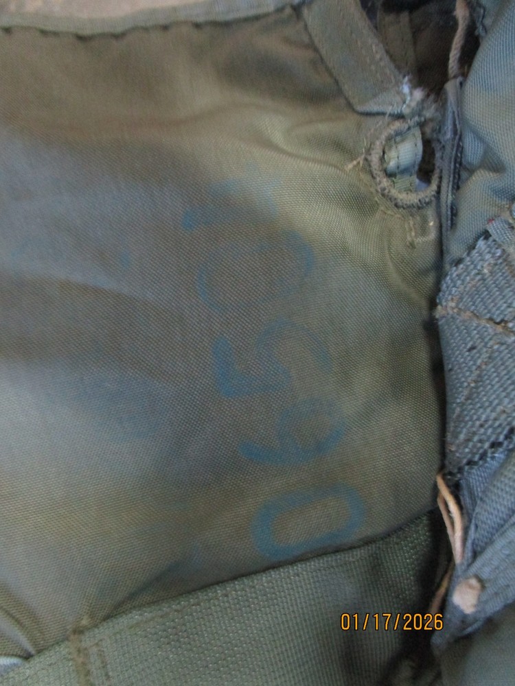 Vintage Military Parachute Backpack
