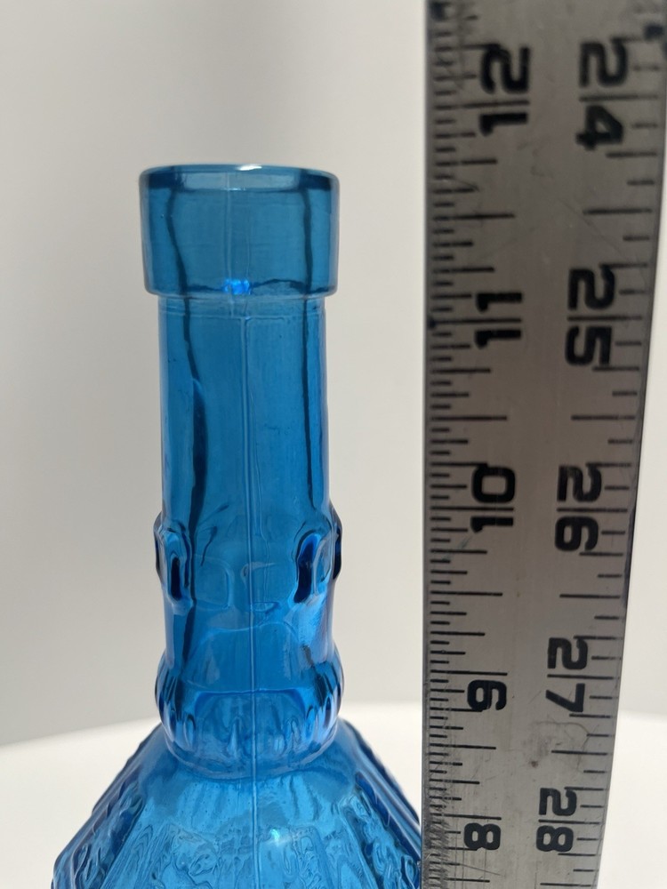 2 Craft Bottles Blue And Green