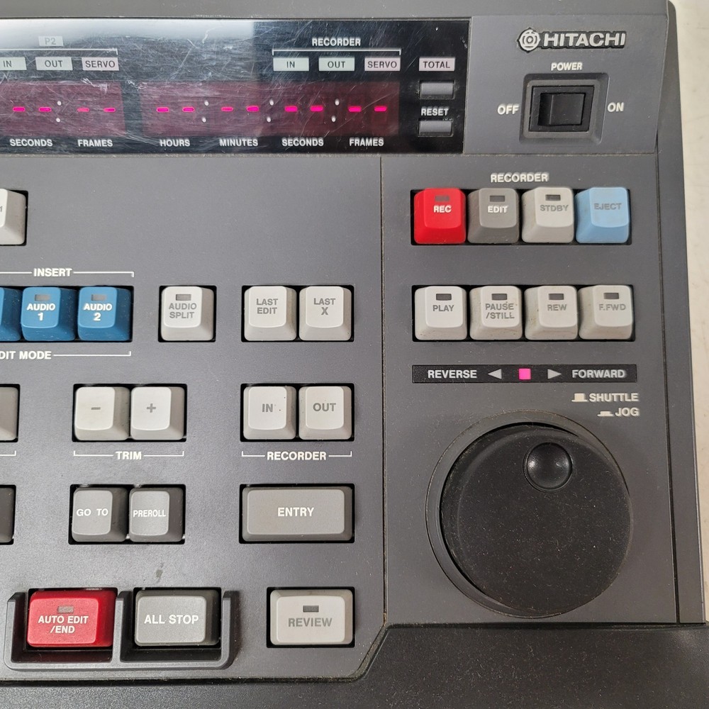 Hitachi VL-EC10(U) Editing Control Unit Professional Quality with Data Cables