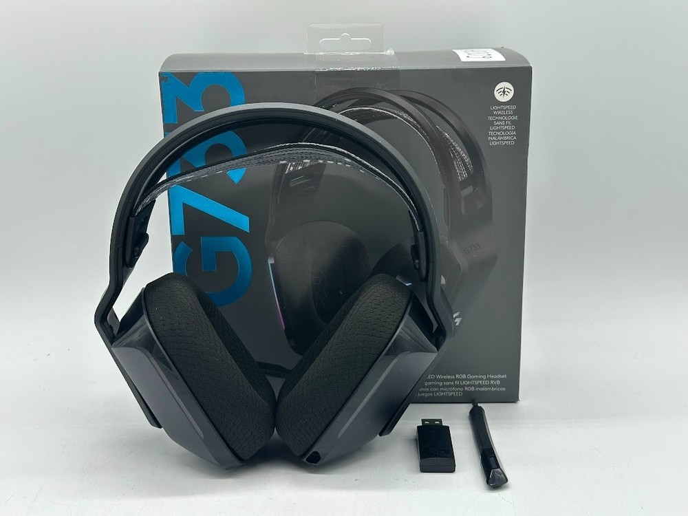 Logitech G733 Wireless Gaming Headset - Black