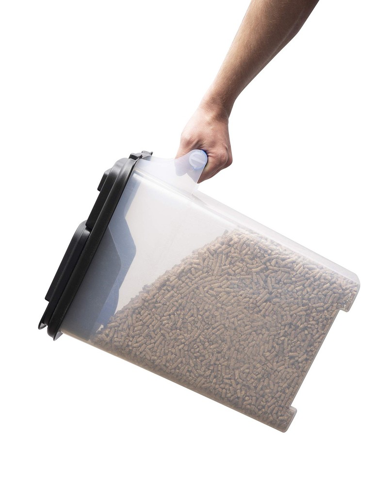 66900 Pellet Storage Bin, Black