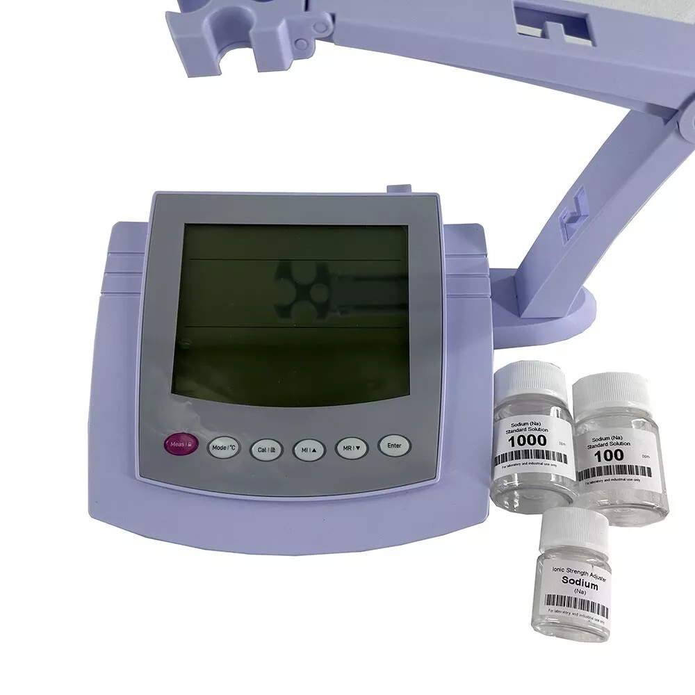 Benchtop Br Ion Meter with Standard Solution 500 Groups Data USB Interface