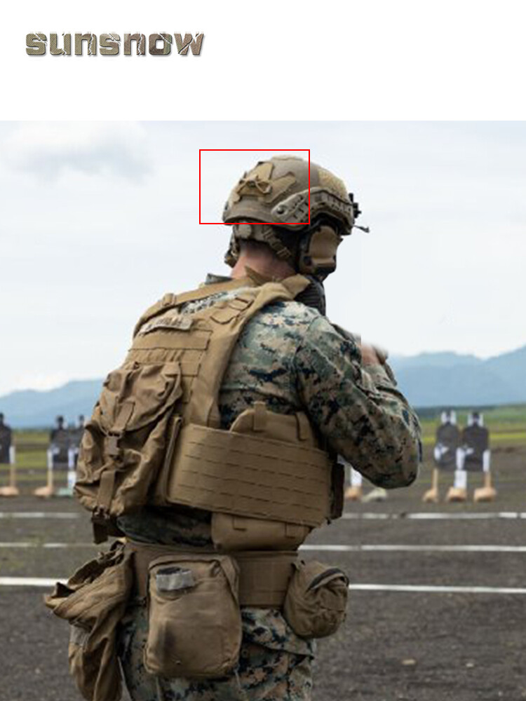 Tactical Helmet Expansion Board Helmet Accessories Hook Loop