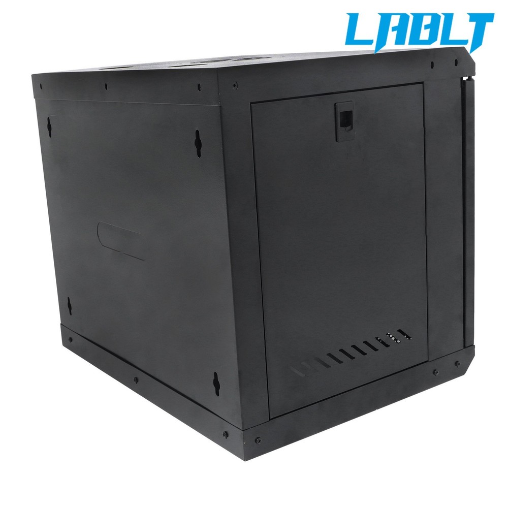 LABLT 9U Server Rack Enclosure Maximum depth 15.5" wall mount network W/Locks