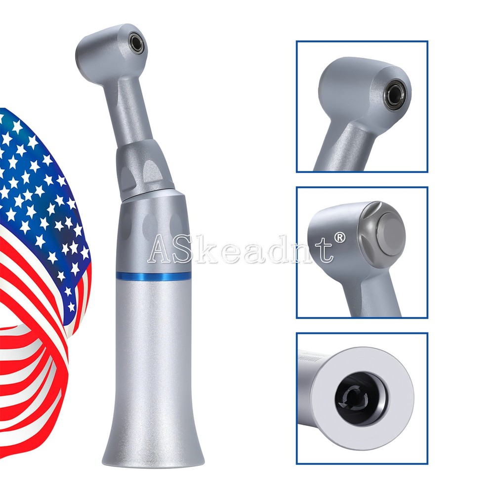 ASkeadnt Dental Low Slow Speed Push Button Contra Angle Handpiece E-type