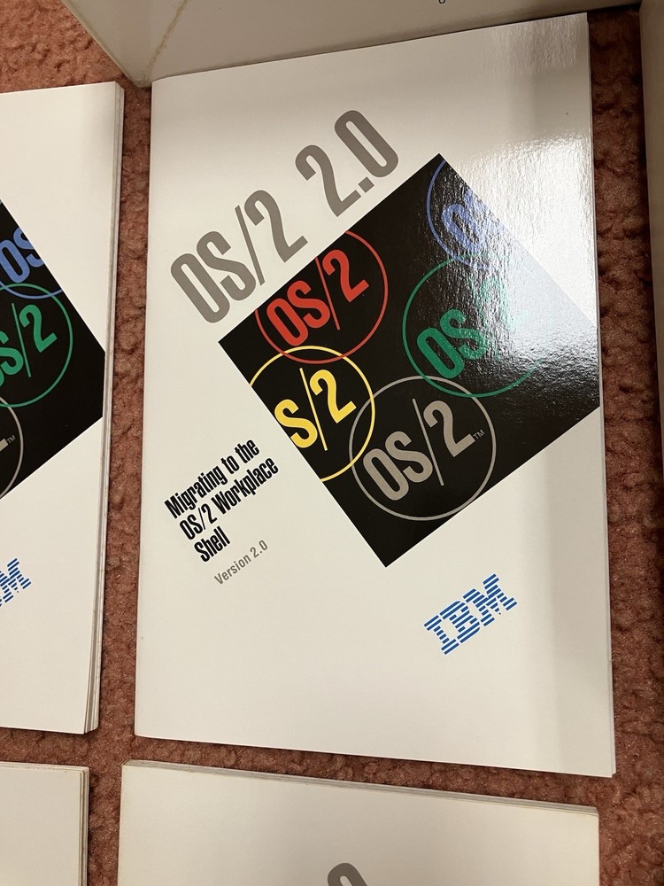 IBM OS/2 VERSION 2.0 WITH 5.25” DISKS