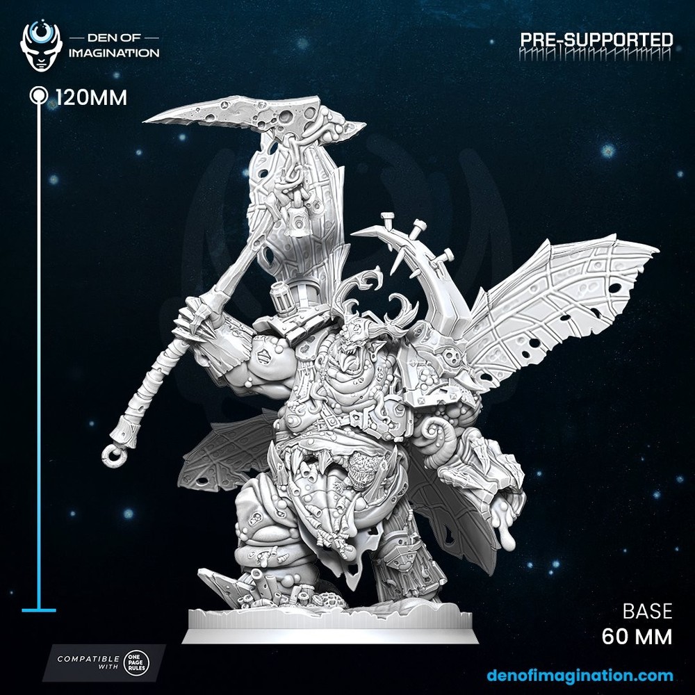 PLAGUE BLESSED FATHER WITH WINGS