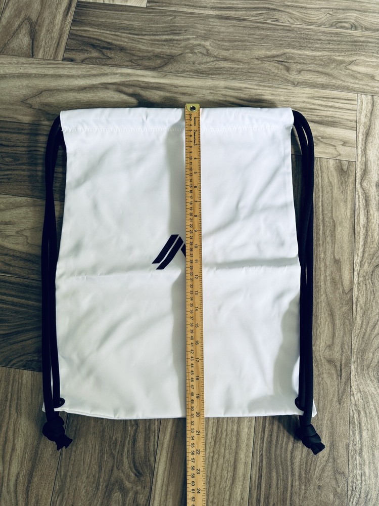 Alphalete Athletics Drawstring New Classic String Backpack White