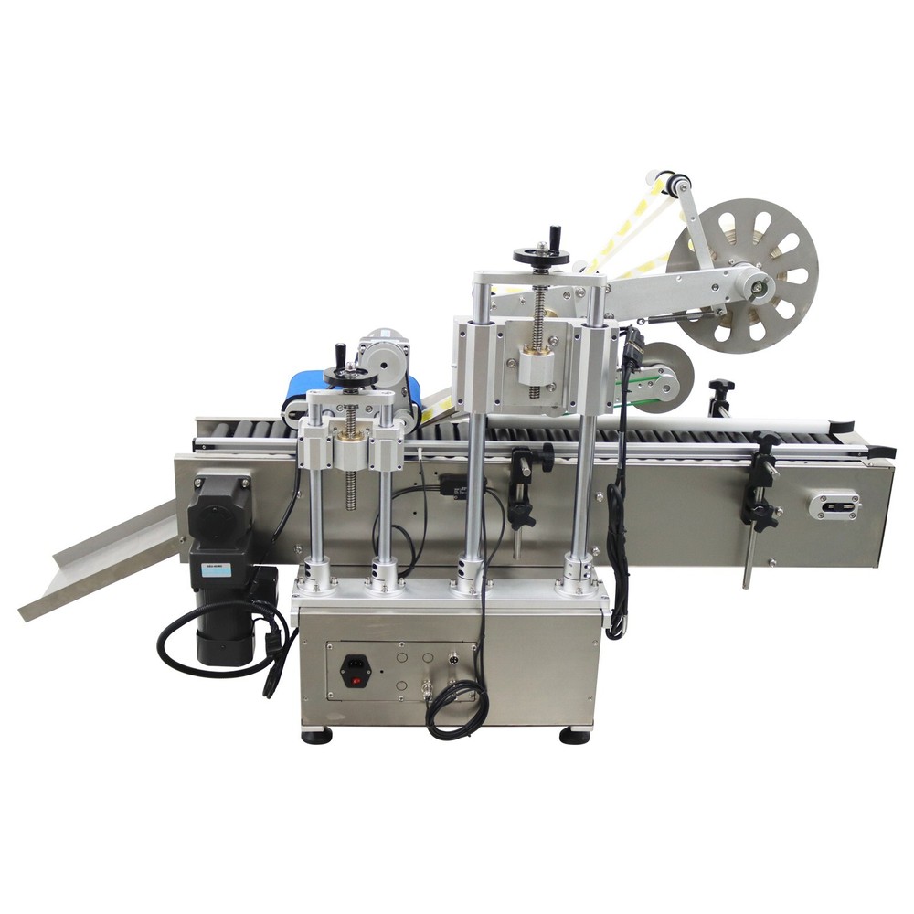 Automatic Desktop Roller Conveyor Horizontal Labeling Machine Touchscreen 110V