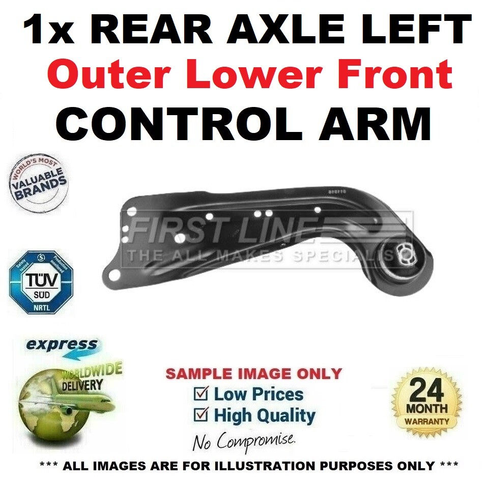 Rear Left Outer Lower Front CONTROL ARM for AUDI A3 1.4 TFSI 2012-on