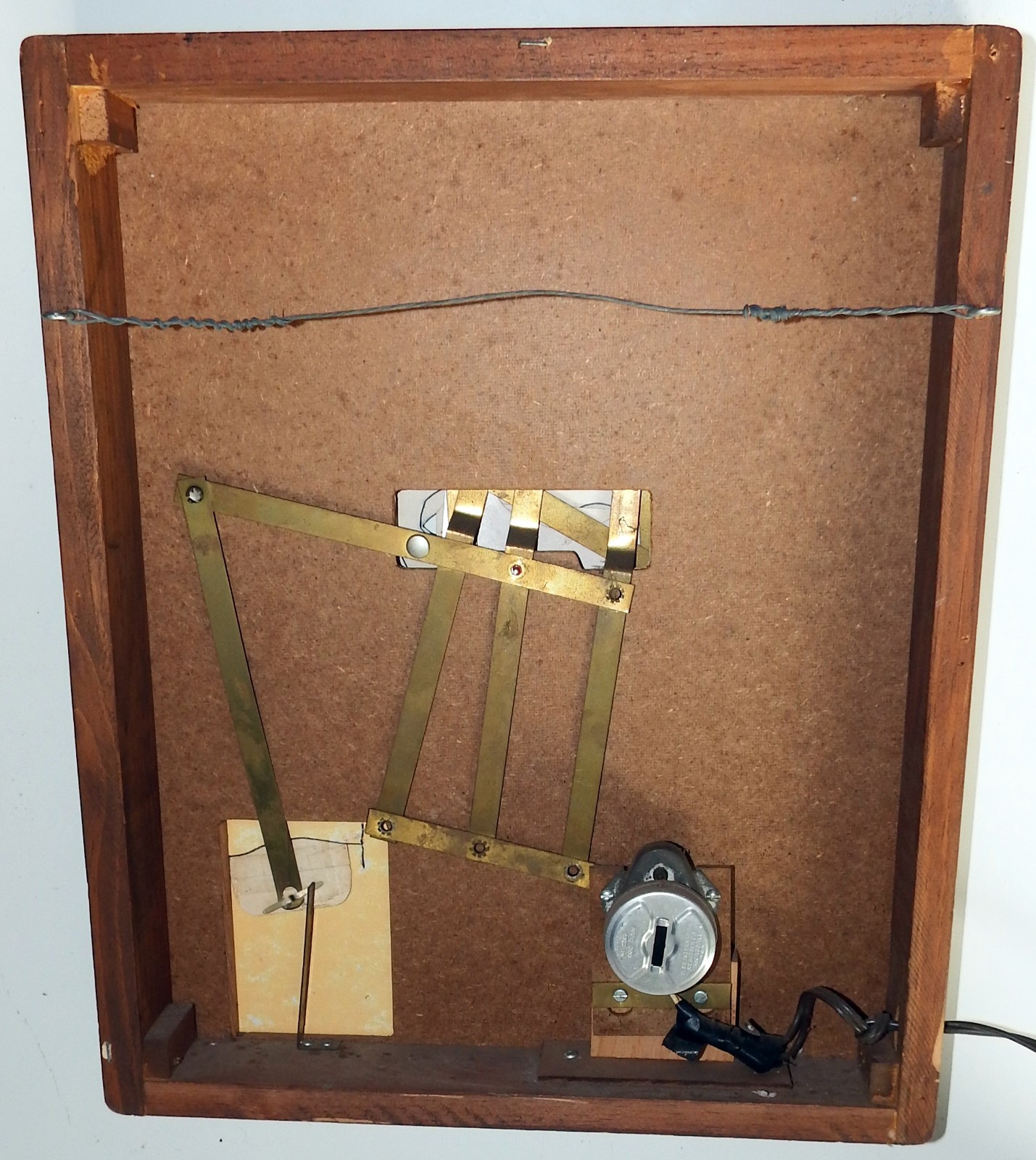 ***Rare Black American Dutch Masters Cigar Automaton Framed Advertising Piece***