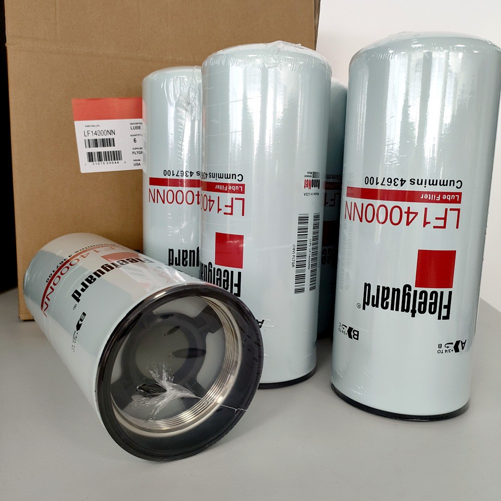 6 Pack Genuine Fleetguard LF14000NN Oil Filter Cummins ISX 4367100 Free Shipping