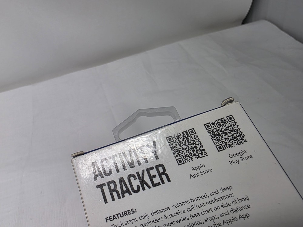 GEMS Bluetooth Activity Tracker w/Adjustable Navy Band