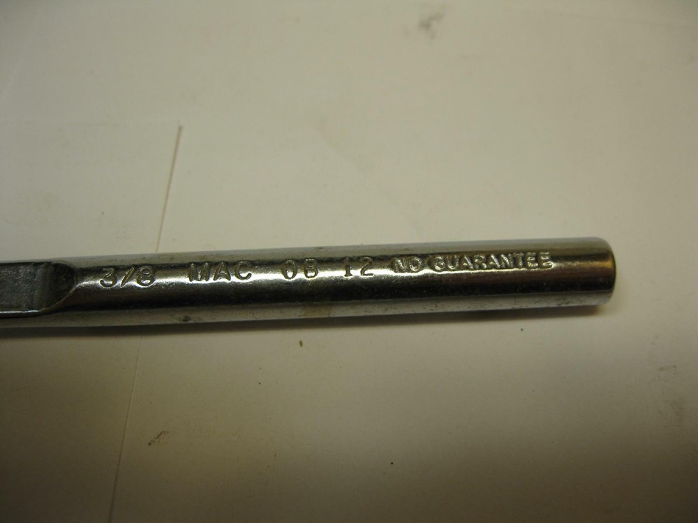 Mac tools 3/8" Flare Nut Line Wrench OB12 Nice!