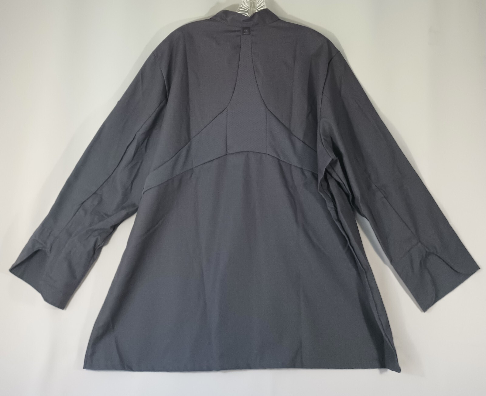 Chef Designs Charcoal Gray Traditional XL Cook Coat Multiple Button FAST Ship