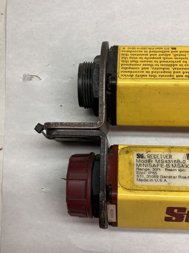 STI,MS4316B-2 Transmitter/MS4316B-2 Reciever,Light Curtains