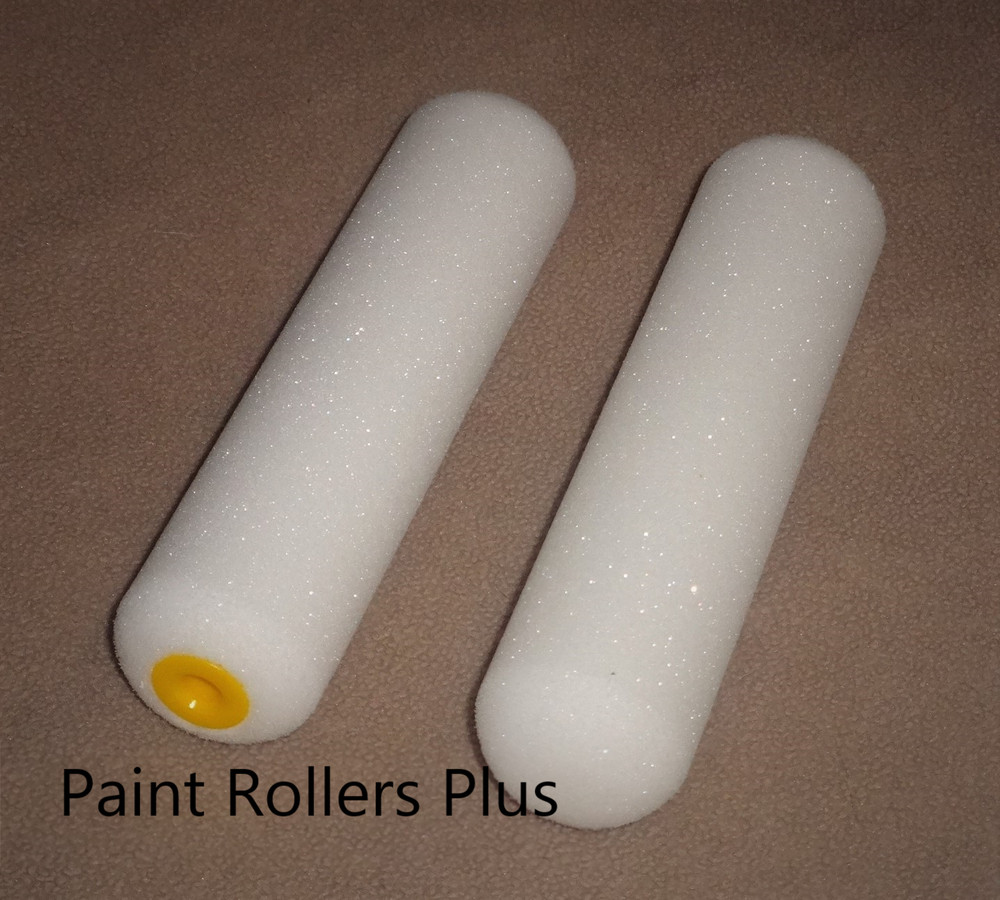 100 6" High Density FOAM Mini Paint Rollers Use With Most Paints
