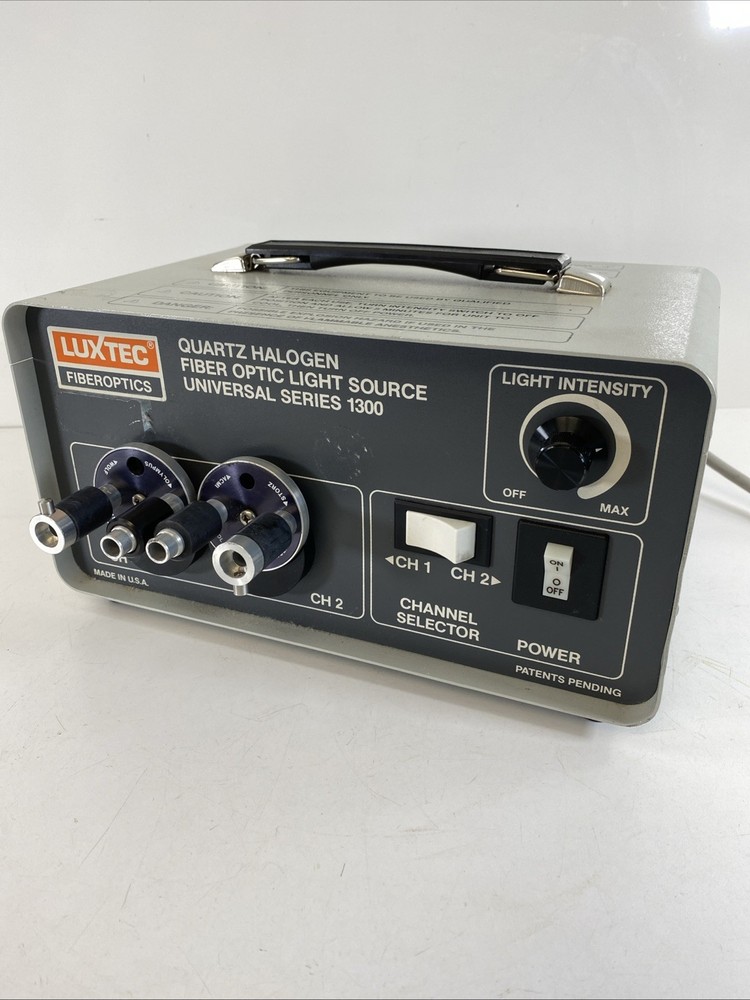 Luxtec Quartz Halogen Fiber optic light source universal series 1300