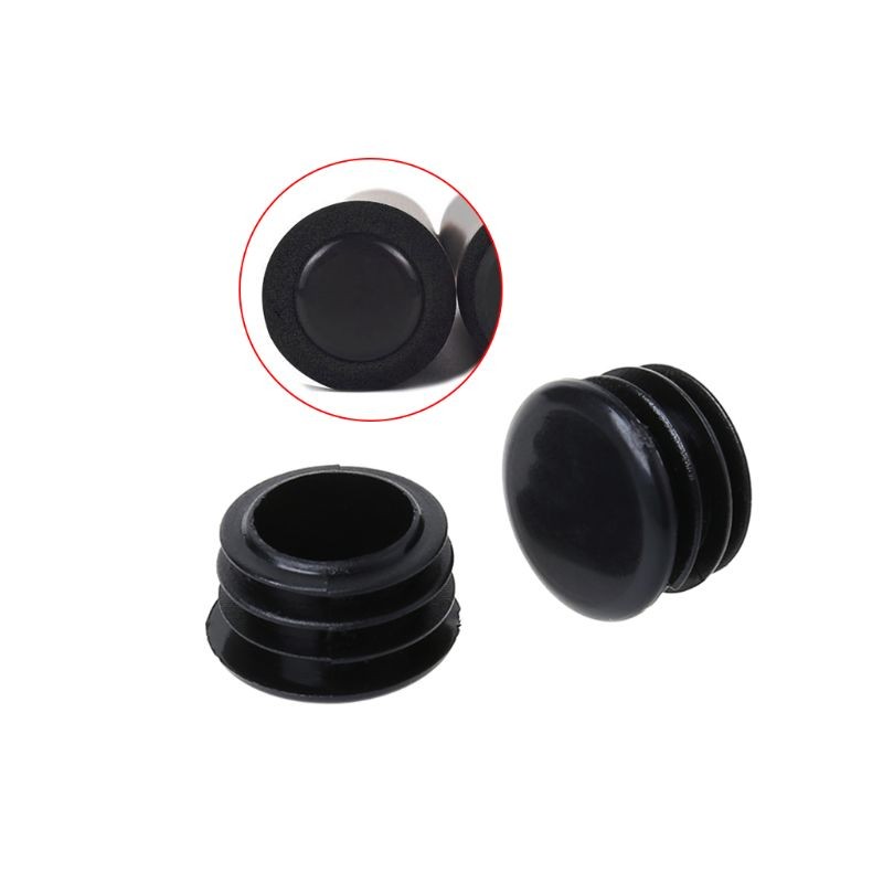 2 Pcs/Set Handlebar Cap Plug Dustproof Grips End Bar Plugs Plastic Stopp