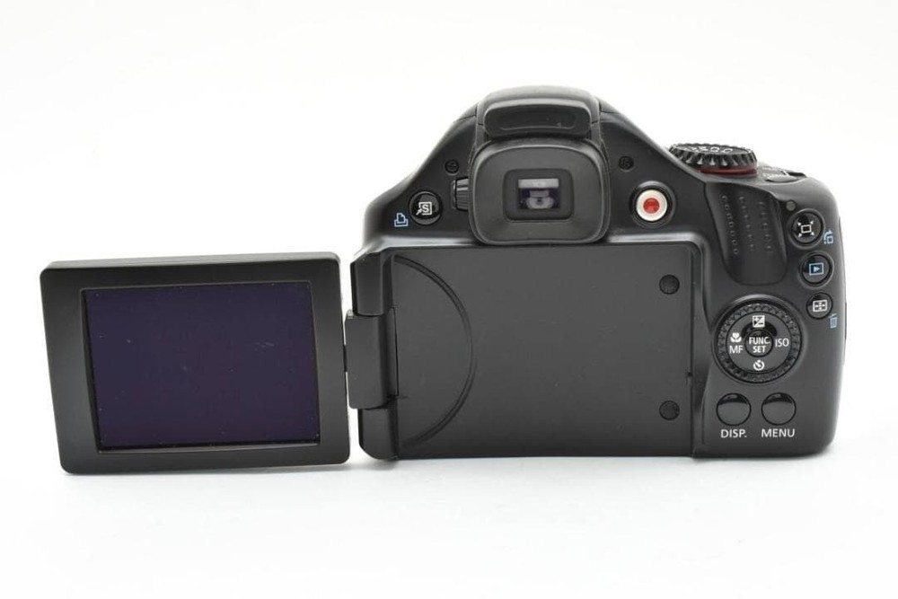 CANON PowerShot SX40 HS Digital Camera Black Tested